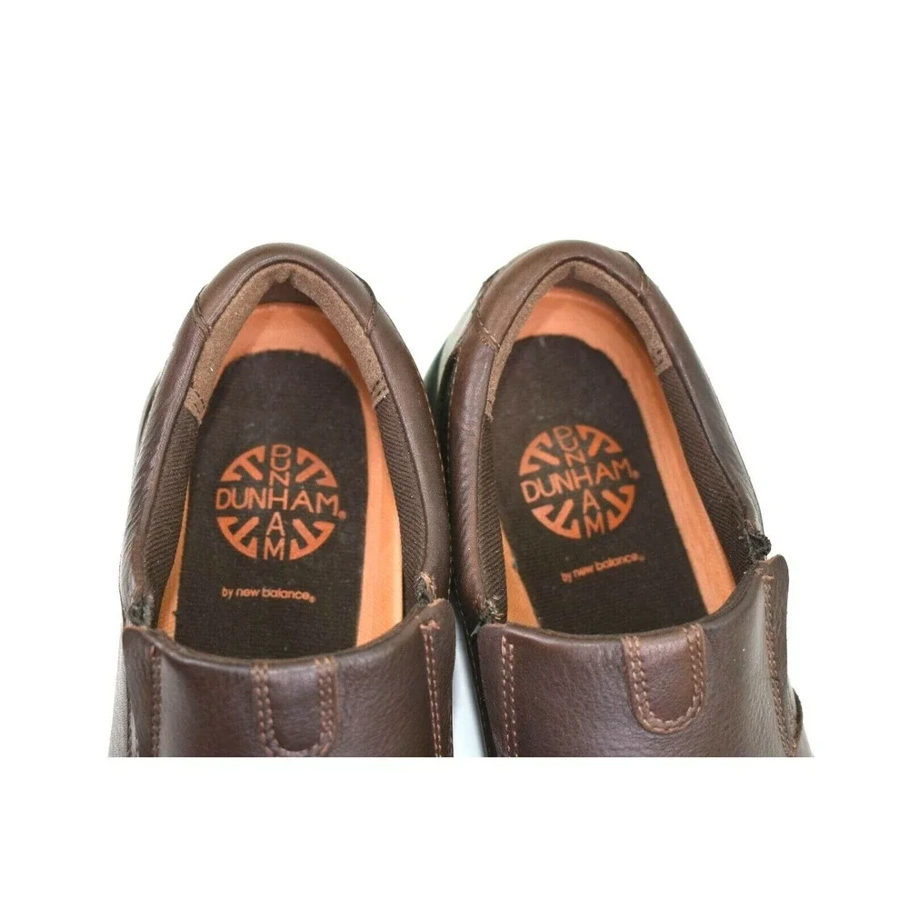 Dunham Bradford Men's Brown Full Grain Leather Loafer‎ Shoes Size 9 D